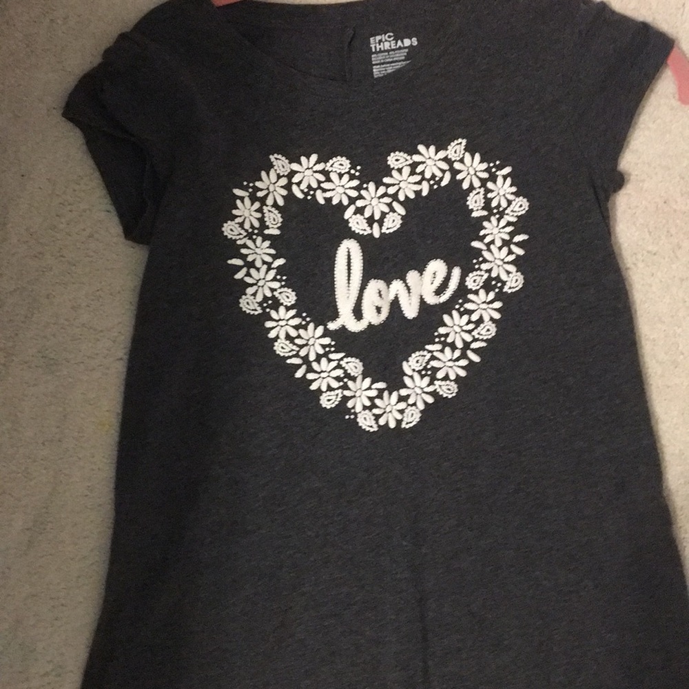 Gray epic threads shirt